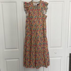 J. Crew Floral Maxi Dress - Multicolor